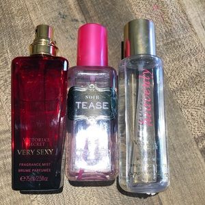 Victoria secrets spray bundle